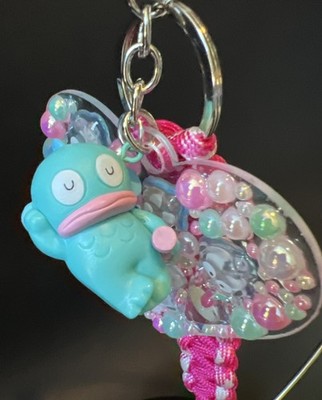 Sanrio HangYodon Bag Charm. Plus Free Gift. Kawaii. Sparkly.