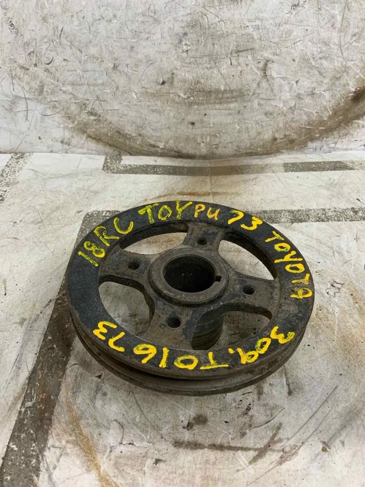 1973 Toyota Pickup Harmonic Balancer Single V-Belt 18RV Stock # P0309 - Image 3 of 4