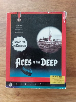 ACES OF THE DEEP - deutsch - von Sierra - CD-Version für Windows PC in der Box