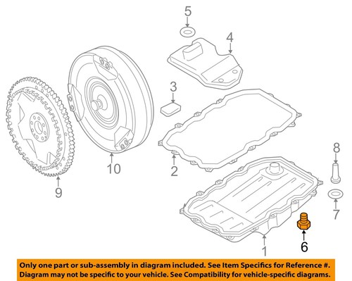 PORSCHE OEM 11-18 Cayenne EngineTransaxle Transaxle Parts-Drain Plug ...