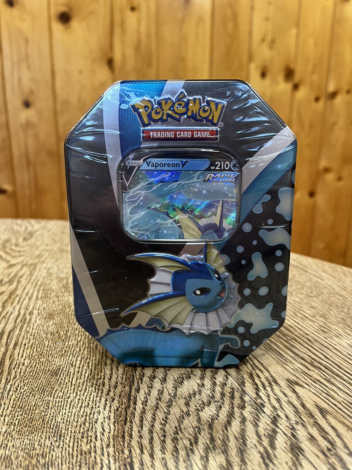 Pokemon TCG Eevee Evolutions Tin - Vaporeon V