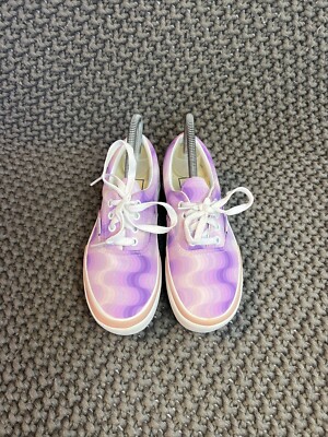 VANS Era Stacked Pink Gradient Lavender Platform Sneakers Shoes Women Size 