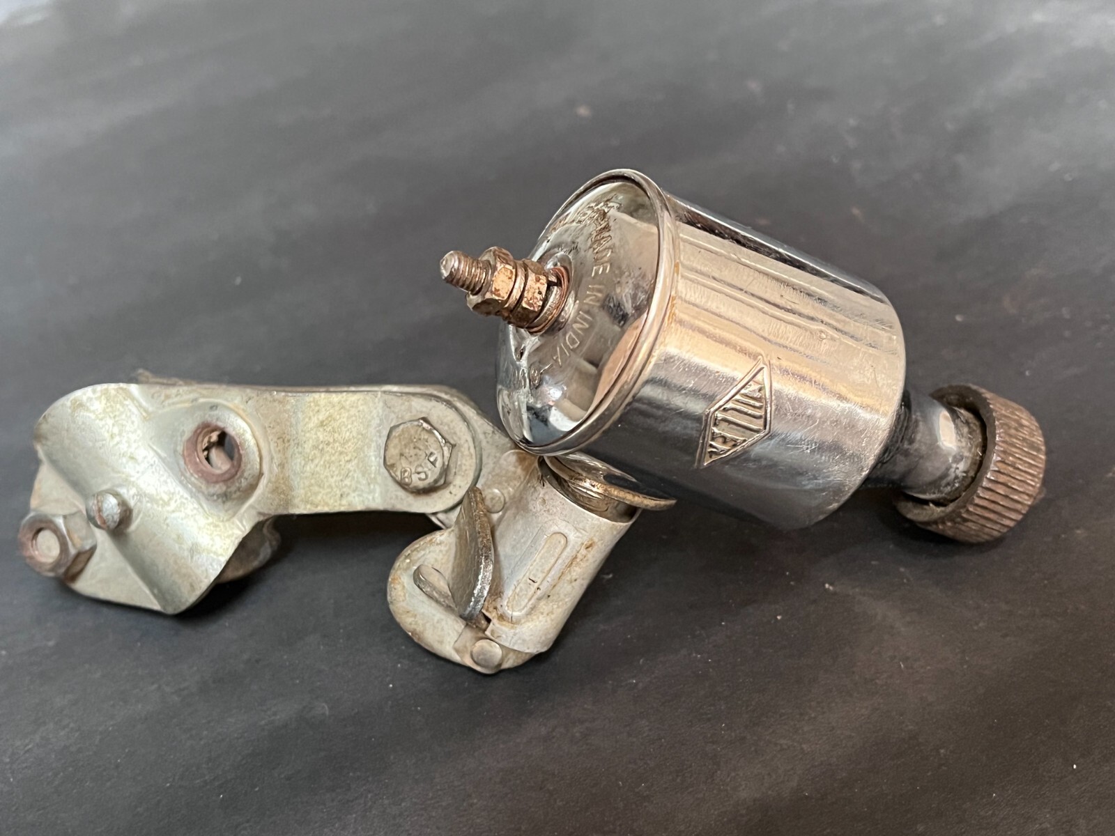 Ancienne Dynamo Pour Vélo RADIOS – 6V – Génération Française Vintage Chrome