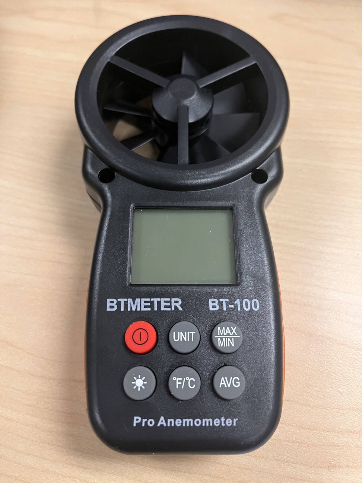 Digital Anemometer Barometer Handheld RQ-100-WM Wind Speed for Wind ...