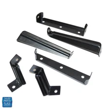 1966 Chevy II / Nova Front Grille Mounting Bracket Set - 6 pcs