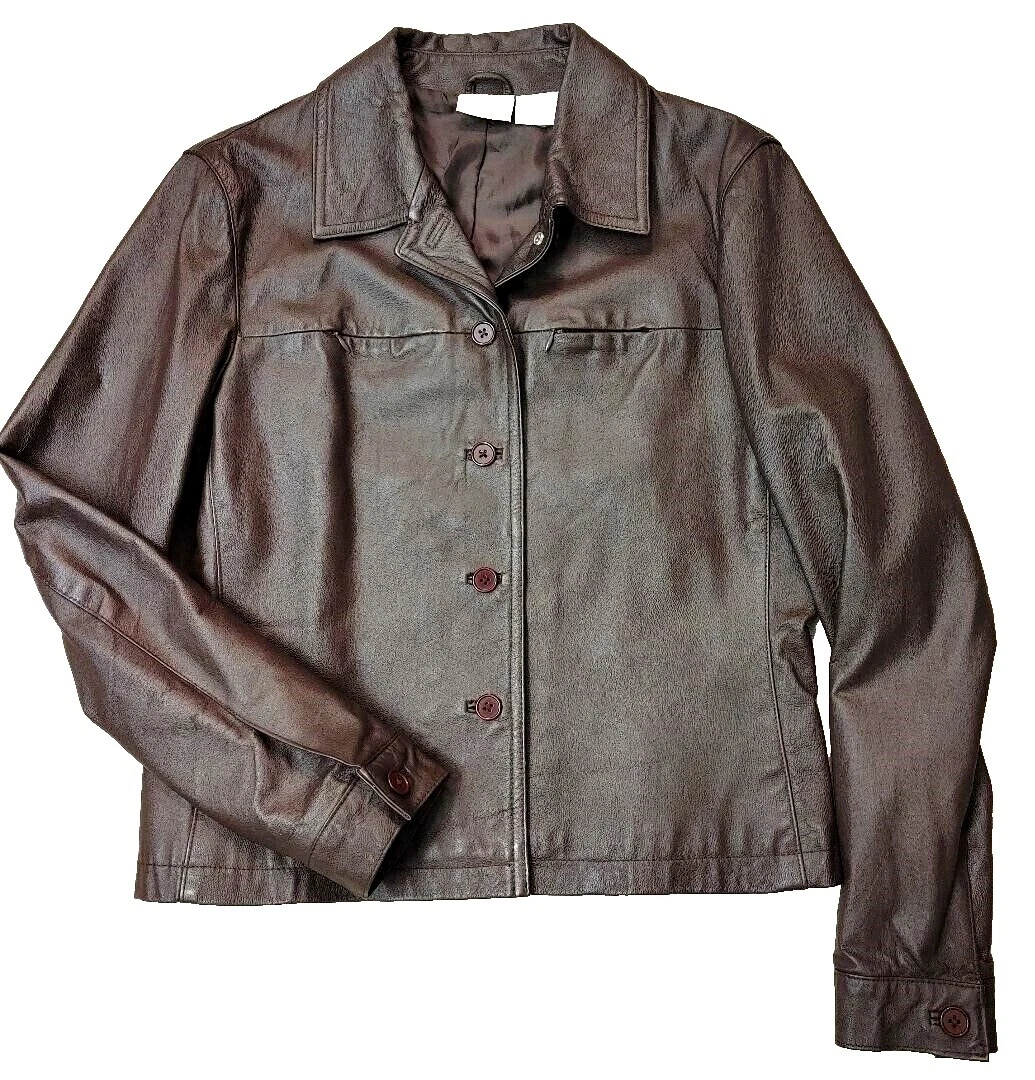 Newport News Brown Regular Size Coats, Jackets & Vests for Women