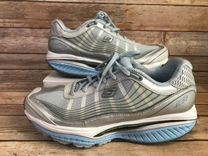 skechers shape ups mujer azul