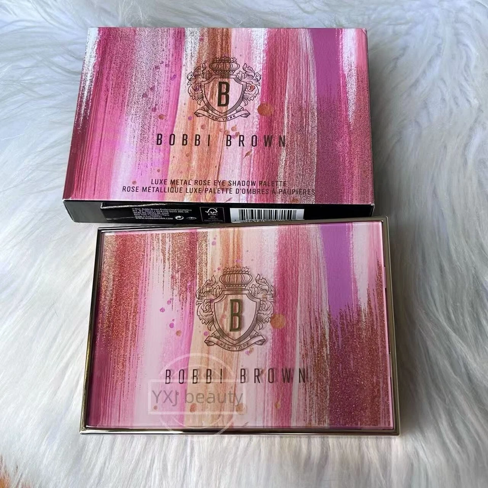 New Bobbi Brown Luxe Metal Rose Eyeshadow Palette Full Size~Limited Edition Rare - Image 4 of 4