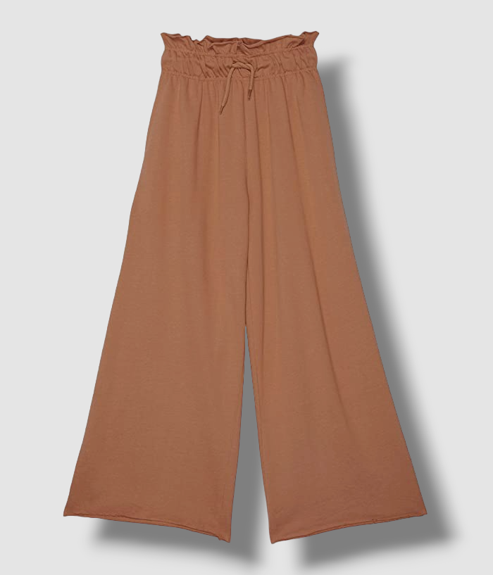$50 Molo Girls Beige Tie Drawstring Cotton Addison Pants Size 12