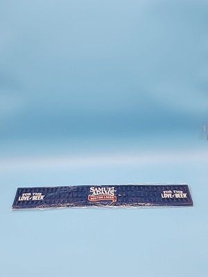 SAM ADAMS BOSTON LAGER BEER BAR MAT RUNNER COASTER SAMUEL ADAMS NEW 21''×3''