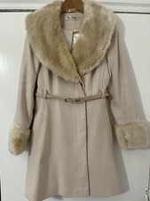 Wool Blend Womens Coat Size12
