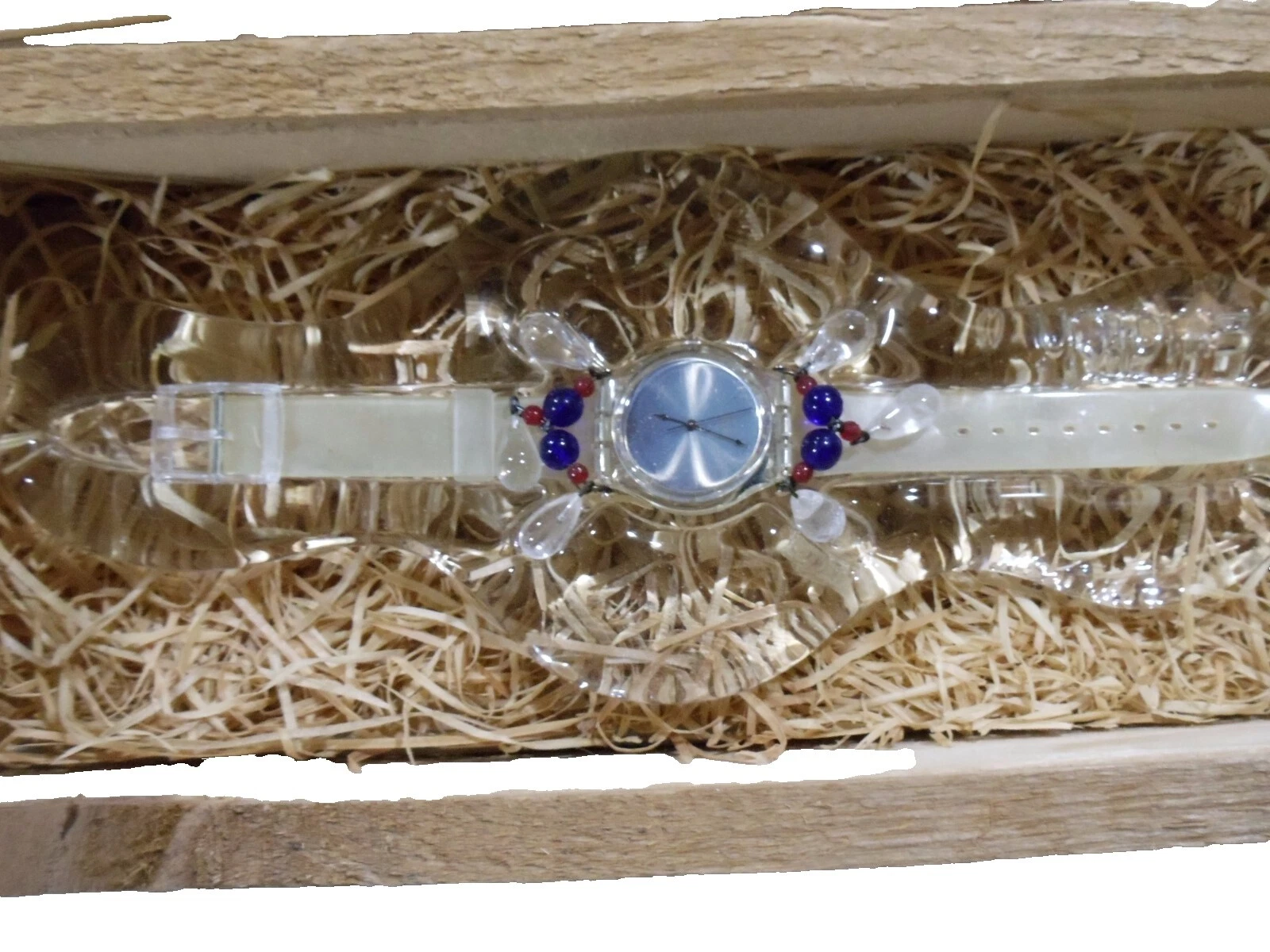 Swatch Wooden Band Wristwatches