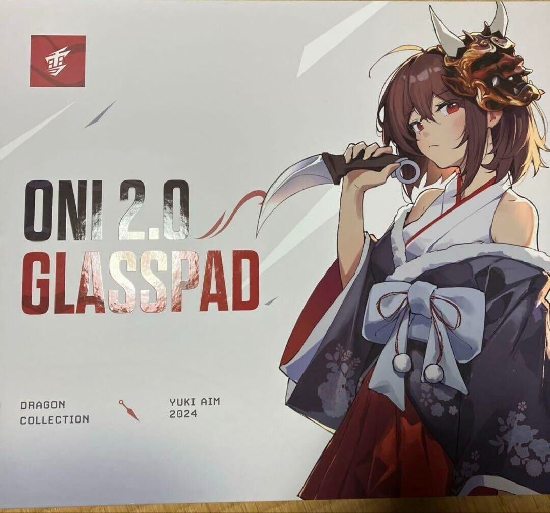 Yuki Aim Glass Mousepad Oni 2.0 Collection Large Size 500 x Yuki Aim Glass Mousepad Oni 2.0 Collection Large Size 500 x