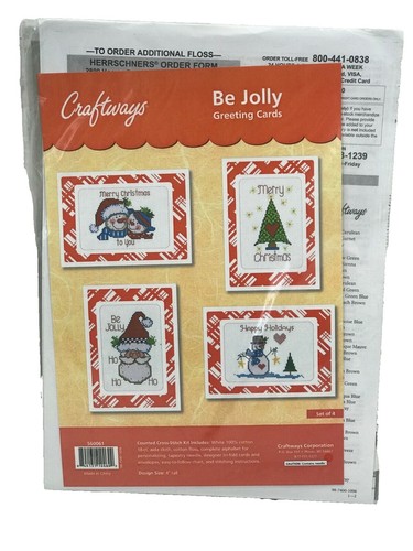 Kit De Crochet De Verrouillage Craftways Merry Christmas Kitty - 550027 - Neuf Scellé