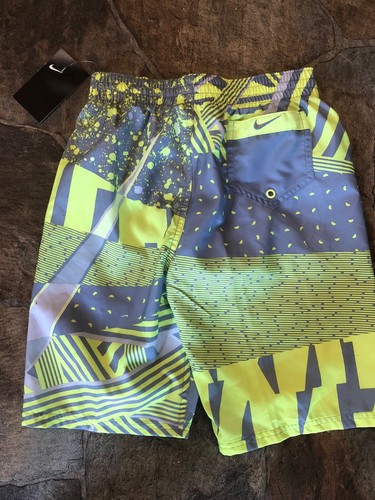 Nike!! Boys New Big Logo Swim Trunks W/ Insert!! (Choose Sz/Color) - Picture 4 of 4