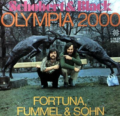 Schobert & Black - Olympia 2000 GER 7in 1972 (VG+/VG+) Promo Vinyl '