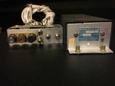 ARC CESSNA R-402A MARKER BEACON RECEIVER PN 42410-5114 14V TSO WITH PANEL
