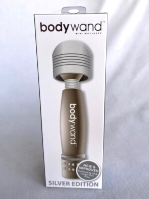 Bodywand Silver Limited Edition Mini Massager (AAA batteries) for on the go!