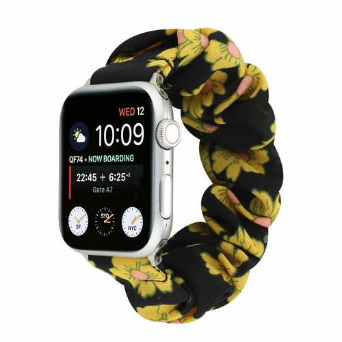 For  Apple Watch Series 10/9/8/7/6/5/4/3/2/1 se ultra2 Scrunchie Loop Band Strap - Picture 3 of 36