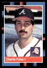 1988 Donruss  #537  Charlie Puleo    Pitcher   Atlanta Braves  FREE shipping