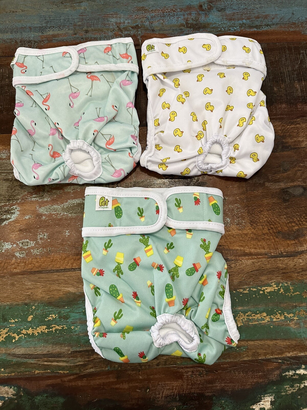 Pet Magasin Washable Reusable Dog Diapers Pack Of 3 Size Medium eBay