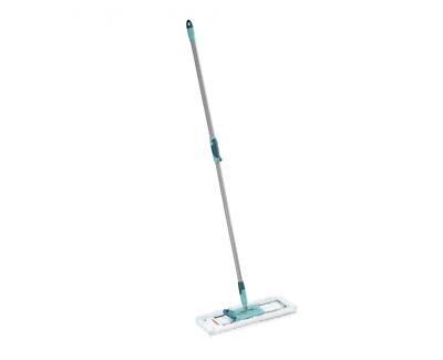 Leifheit 55049 Profi Floor Mop - Extra Wide 42cm Microfibre Head, Telescopic Handle (87-142cm)