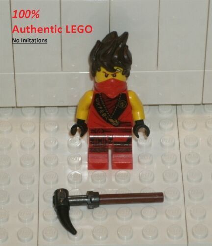 LEGO Ninjago minifigur Kai Skybound med 2 katana i set 70591 70605