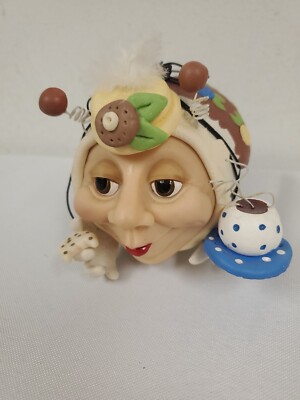 Jitterbugs  Susan Newman ENCORE TEA TIME   BUG  FIGURE SCULPTURE 4''