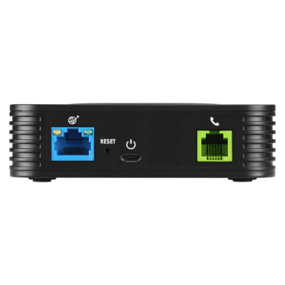 Grandstream HandyTone HT801 LAN SIP 1 Analog FXS Port RJ11 für T38 Fax Telefon