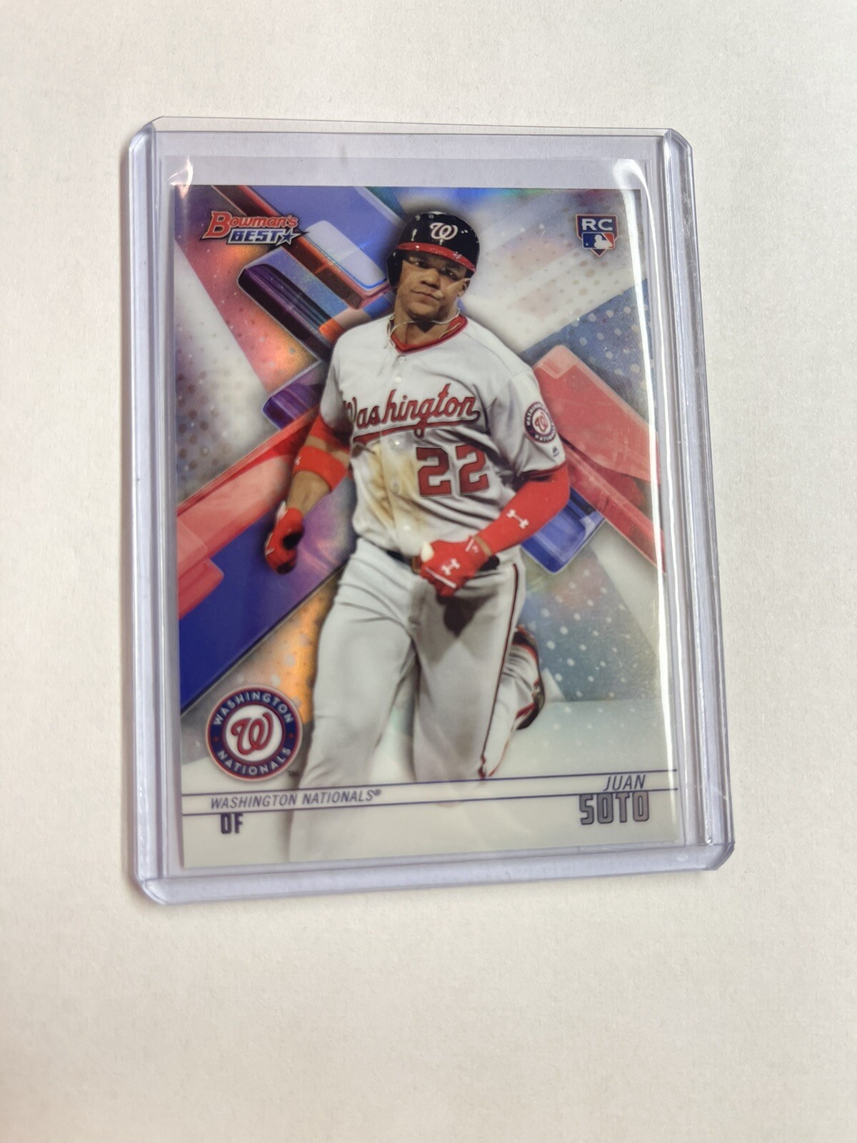 2018 Bowman's Best - Refractor #29 Juan Soto (RC)