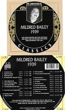 MILDRED BAILEY 1939-CLASSICS CD NEW SEALED LONG OUT OF PRINT