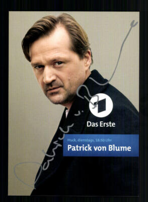 Patrick von Blume Huck Autogrammkarte Original Signiert # BC 142810