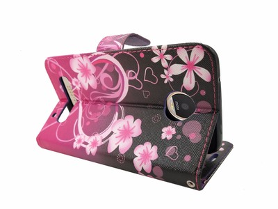Etui Porte-Carte Universel L (Ref.Noir) pour Motorola Z2 Force