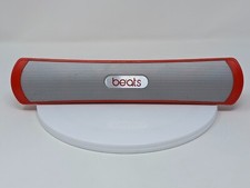 Beats BE-13 Portable Active Bluetooth RED Speaker Music Player - Tested Works
