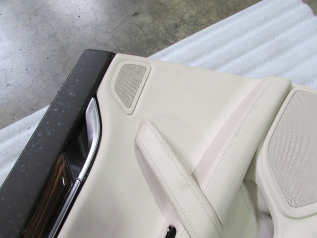 Maserati Ghibli, LH Rear Interior Door Panel, Beige/Black, Used, P/N 6700189580
