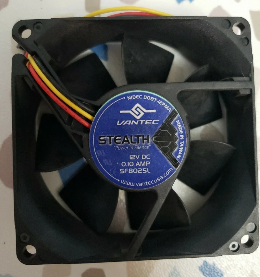 VANTEC STEALTH CASE FAN SF8025L (80mm) - Image 2 of 2