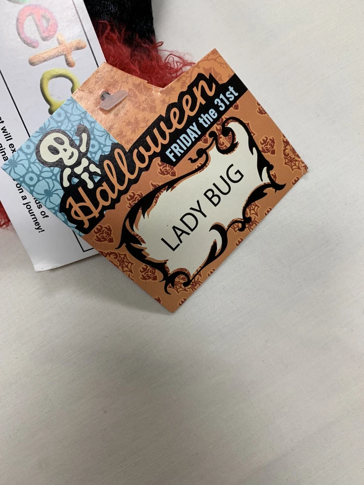 PETABLES Adorable Lady Bug Holloween Fuzzy Costume 12 Months Infant - Image 4 of 4