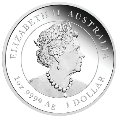 2021 Australia PROOF Lunar Year of the Ox 1oz Silver $1 Coin