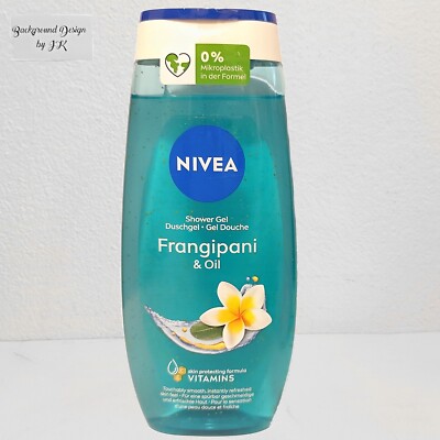 250Ml Nivea Frangipani & Oil Care Shower Gel