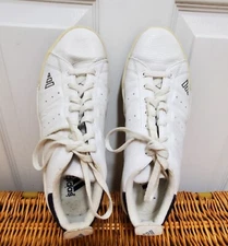 Adidas Traxion Classic Comp 6 Spike White Golf Shoes Sneakers #EVN791 Mens 9.5