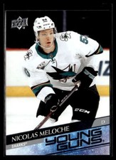 2020-21 Upper Deck Young Guns Nicolas Meloche Rookie #463