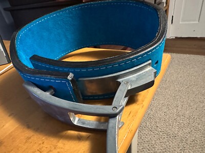 Inzer Blue Forever Bodybuilding Tapered Lever Belt (size XS) | eBay