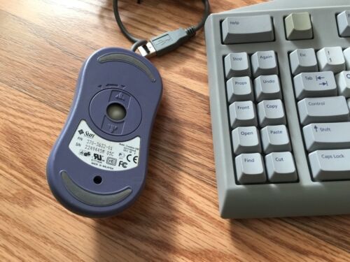New OPEN box X3538A , SUN 320-1273 UNIX-Keyboard & Mouse 370-3632 USB ,ENGLISH, - Picture 5 of 9