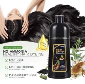 Meidu Black Hair Dye Shampoo 3 in 1