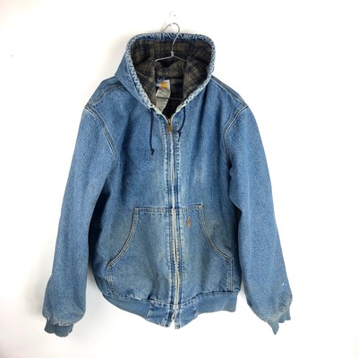 Carhartt Hooded Denim Jacket Clearance 