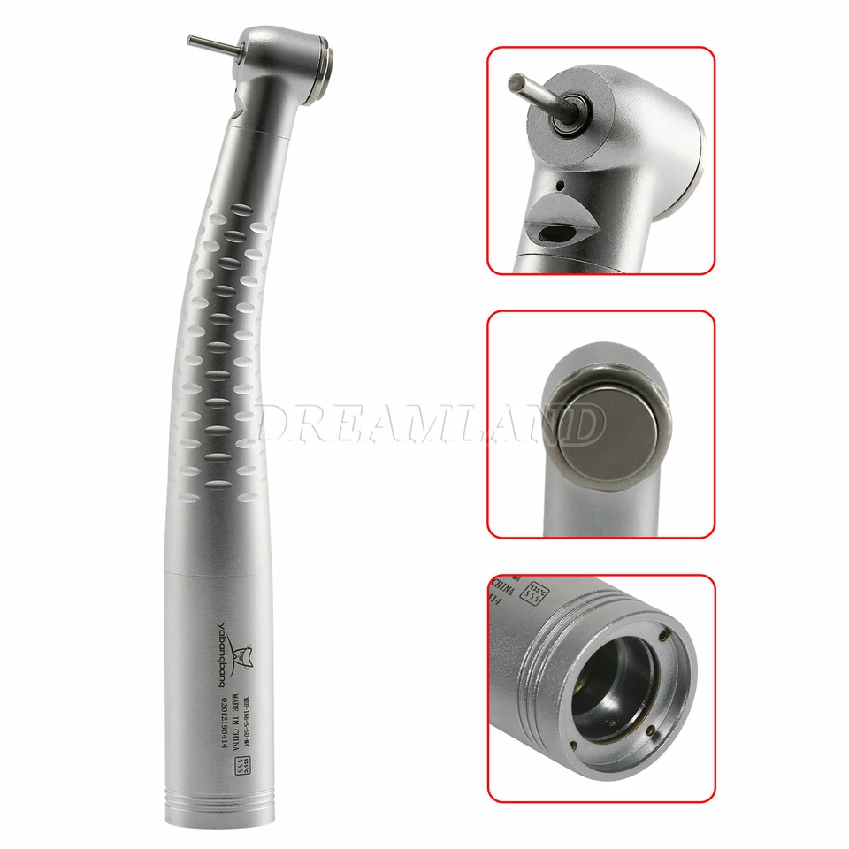 YABANGBANG Dental Dentista LED Fiber Optic Handpiece Turbina Turbine fit KAVO Coupler YB6
