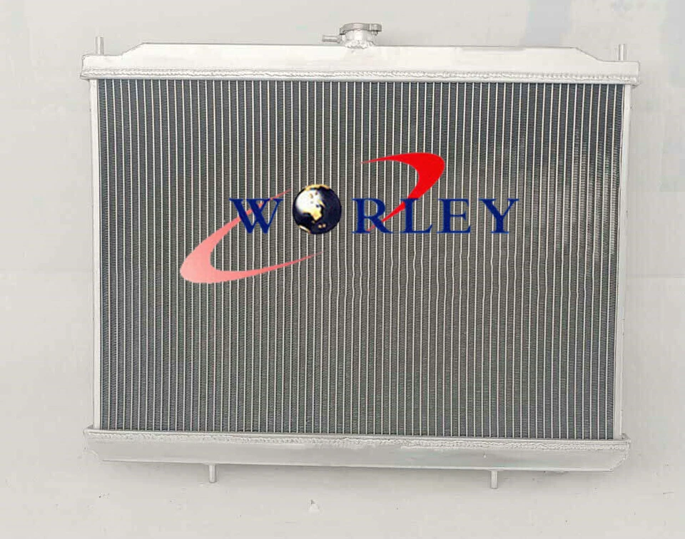 Radiador de alumínio para Nissan X-Trail T30 2.5 2002 2003 2004 2005 2006 2007 AT/MT - Imagem 2 de 4