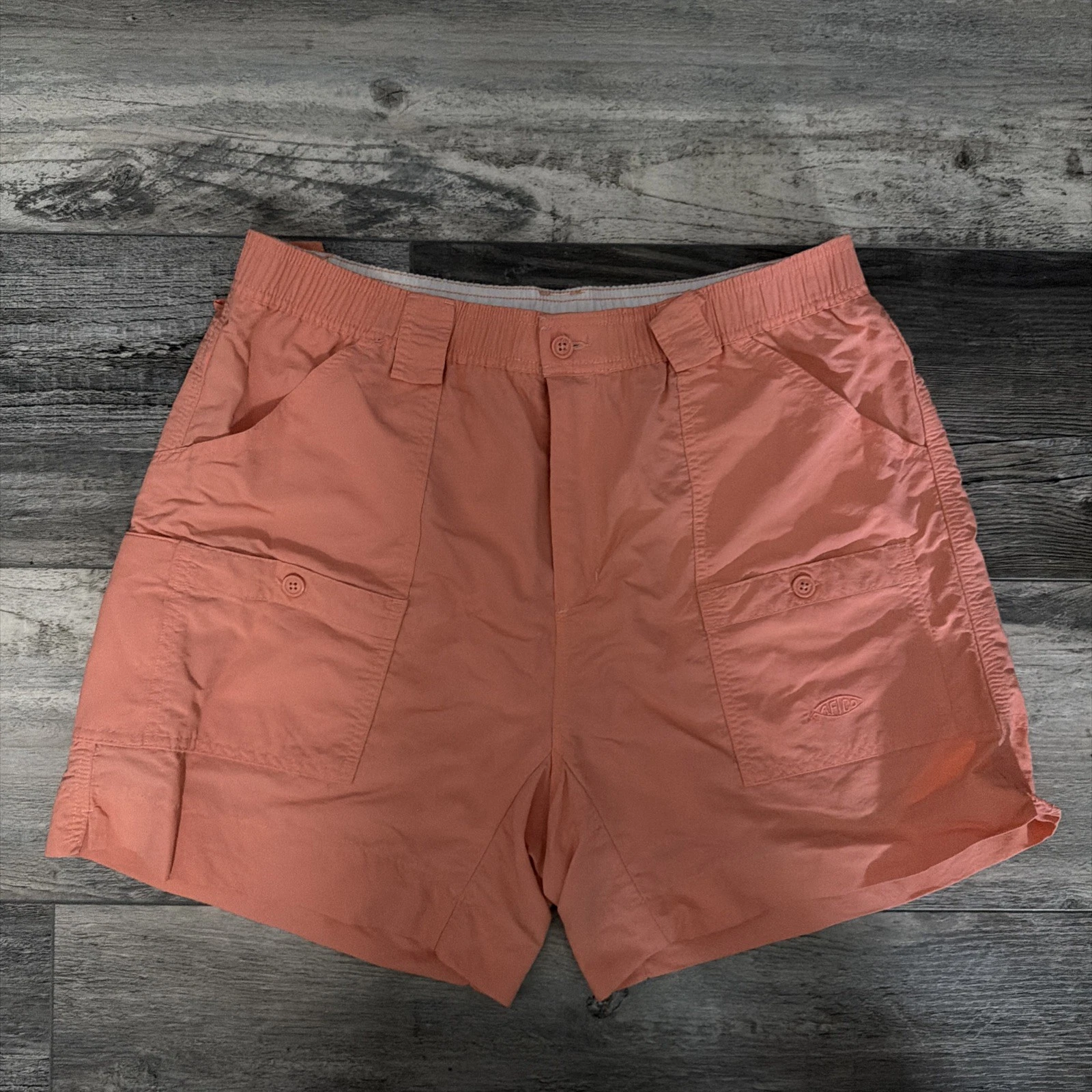 Aftco Men's Shorts Size 38 Fishing Shorts Color Coral 6” Inseam
Opens in a new window or tab