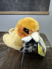 Wild Republic Plush Audubon Birds Wood Thrush With Tags WORKS! Cute