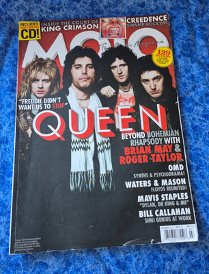 Mojo Magazine July 2019 Queen King Crimson Creedence OMD Bill Callahan